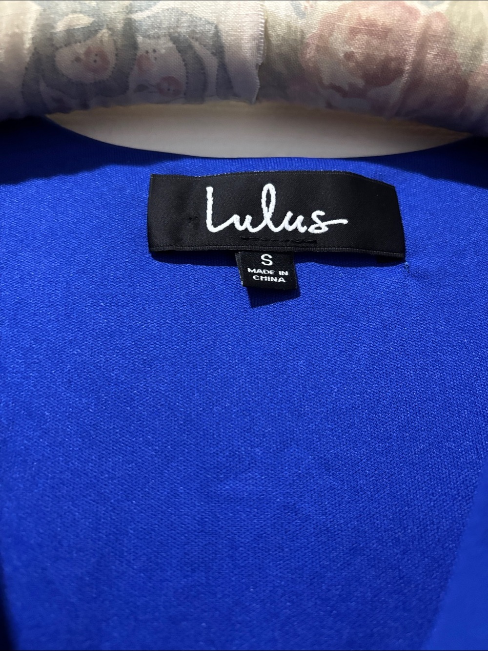Lulu's Blue Long-Sleeve Dress - Picture 4 of 9